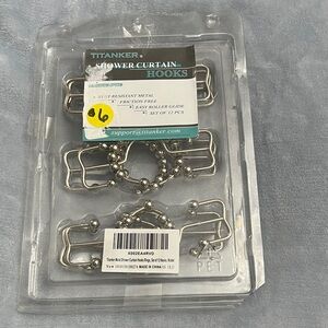 Titanker Shower Curtain Hooks
